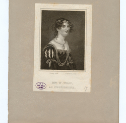 Portrait of Mrs W. West