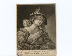 Portrait of the Young Gypsy Fanny