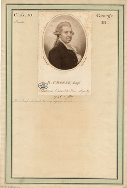 Portrait of R. Crosse