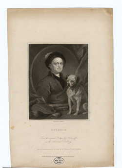 Portrait of Hogarth
