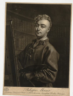 Portrait of P. Mercier