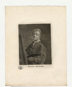 Portrait of P. Mercier