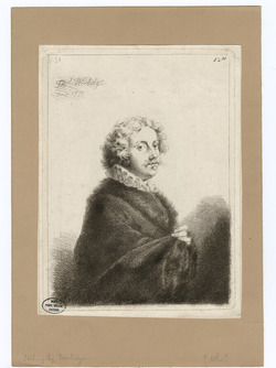 Portrait of an unidentified artist