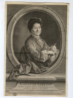 Portrait of R. le Lorrain