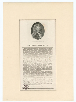 Portrait of C. Wren