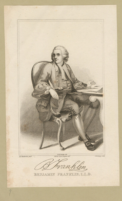 Portrait of Benjamin Franklin