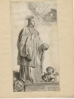 Portrait of beatus Godefridus