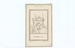 Portrait of Emperor of Tartary, Tamerlane