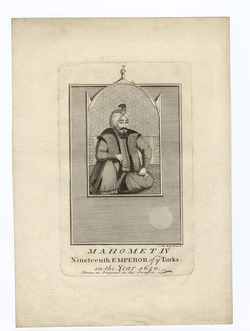 Portrait of Sultan Mahomet IV