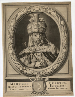 Portrait of Sultan Mahomet IV