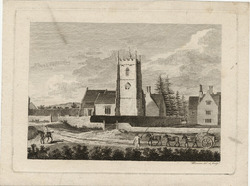 View of an unidentified church