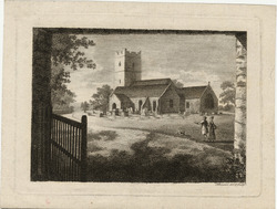 View of an unidentified church
