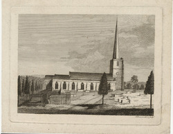 View of an unidentified church