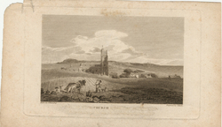 View of Wyke Church on the Isle of Portland