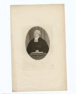 Portrait of an unidentified minister