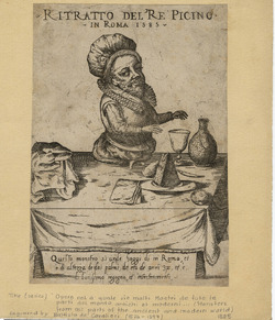 Portrait of Ritratto del 'Re Picino