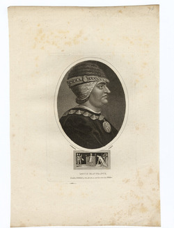 Portrait of Louis XI