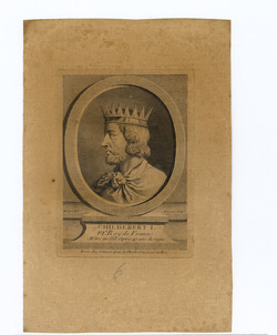 Portrait of Childebert