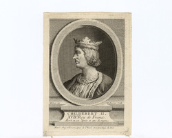 Portrait of Childebert