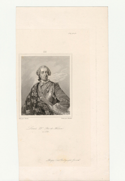 Portrait of Louis XV