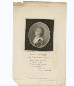 Portrait of Louis XVII