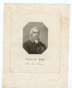 Portrait of Louis XVIII