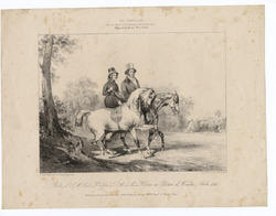 Portrait of Louis Philippe and Queen Victoria