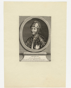 Portrait of Charles, comte Dumain