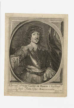 Portrait of Duc dOrleans Gaston