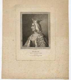 Portrait of Blanche de Castille