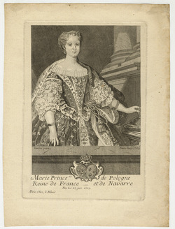 Portrait of Marie Leczinska