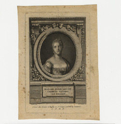 Portrait of Princess Marie Louise Thérèse Victoire de France