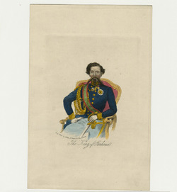 Portrait of King of Sardinia