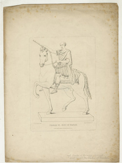 Portrait of Charles III, King of Naples