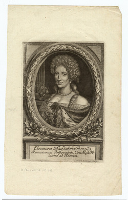 Portrait of Eleonora Magdalena Theresia