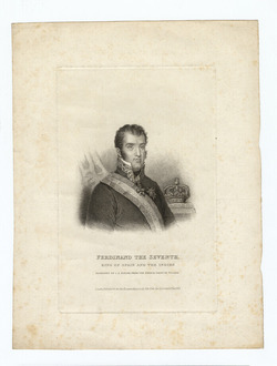 Portrait of Ferdinand VII, King of Spain