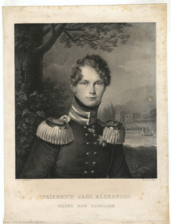 Portrait of Prince (Prussia) Frederick Carl Alexander