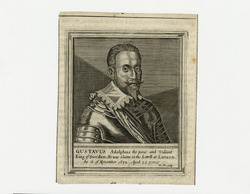 Portrait of Gustavus Adolphus