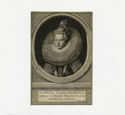 Portrait of Infanta Isabella Clara Eugenia