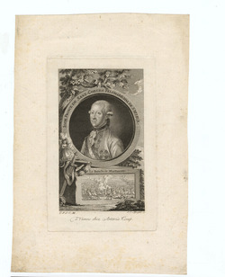 Portrait of the Prince de Saxe-Coburg