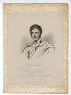 Portrait of Leopold, Prince of Saxe Cobourg Saalfeld