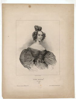 Portrait of Queen Donna Maria