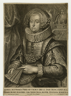 Portrait of Maria Anna of Spain, Queen of Hungary and Bohemia