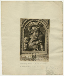 Portrait of king Wenceslaus