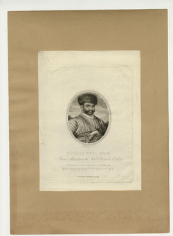 Portrait of Hussein Reza Khan