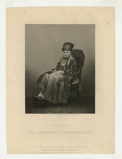 Portrait of Jamsetjee Jeejeebhoy