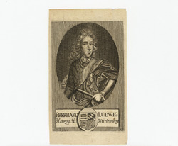 Portrait of Eberhardt Ludwig of Wurttemberg