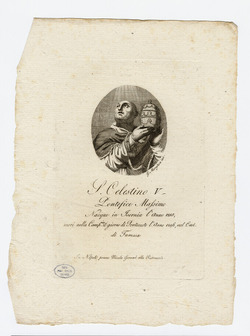 Portrait of Celestine V