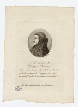 Portrait of Celestine I