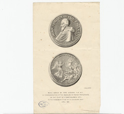 Medallion portrait of Pope Gregory XIII